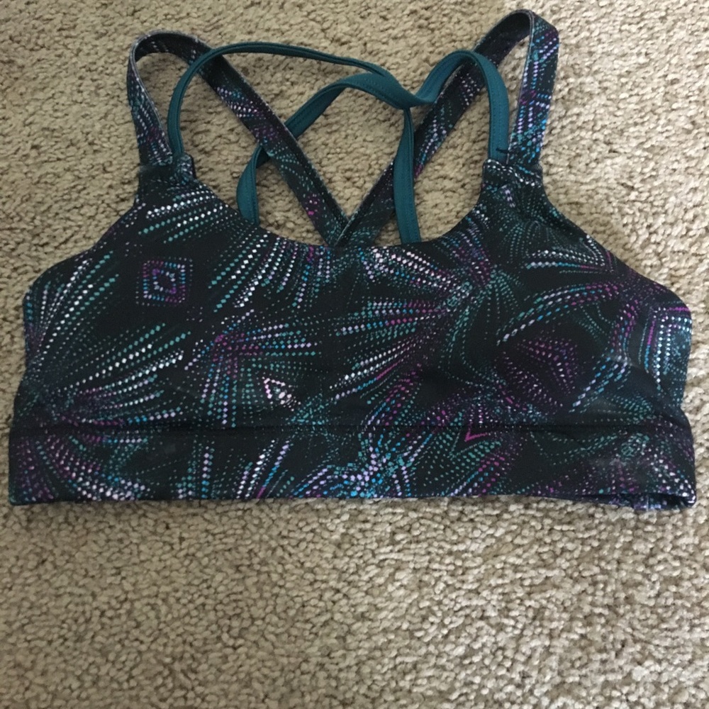 Colorful sports bra (XS)